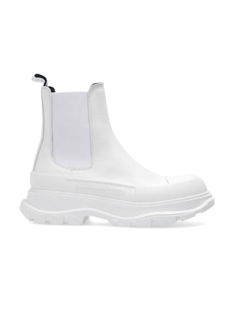 Alexander McQueen Alexander Mcqueen Leather Chunky Sole Sneakers Women