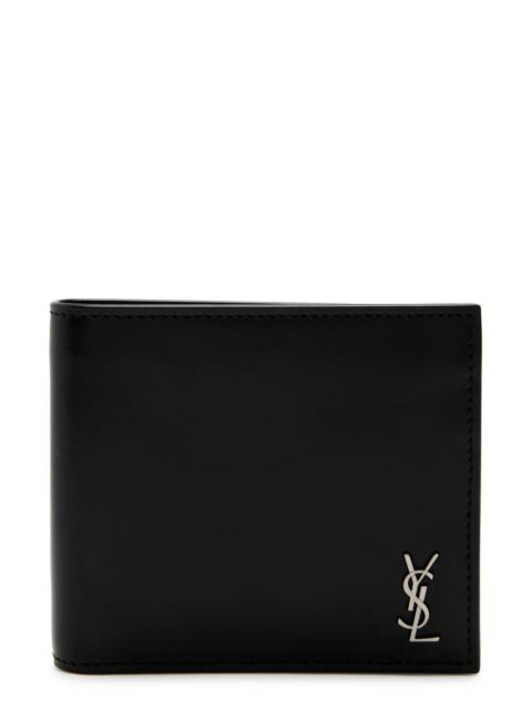 SAINT LAURENT Saint Laurent Logo Leather Wallet