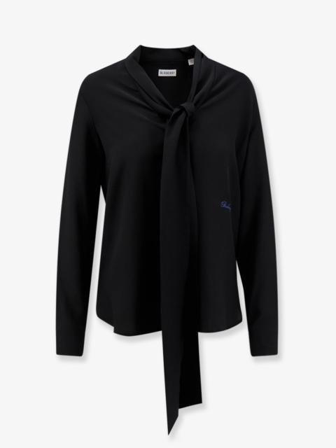 Burberry Burberry Rhiannon Silk Shirt Black