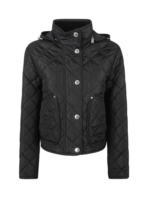 High-neck Quilted Jacket