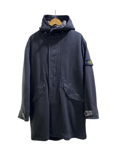 Stone Island Rare Archive AW01 Laminate Webbing Dutch Rope Long Jacket
