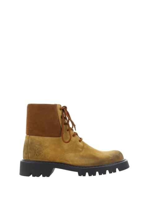 Loewe Loewe Men Sierra Combat Ankle Boots