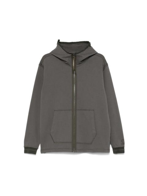Diagonal Fleece hoodie