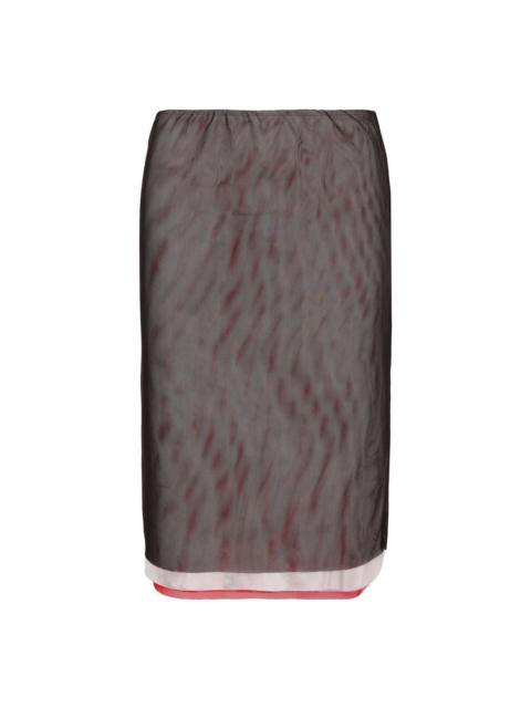 MSGM Mesh Gonna Skirt