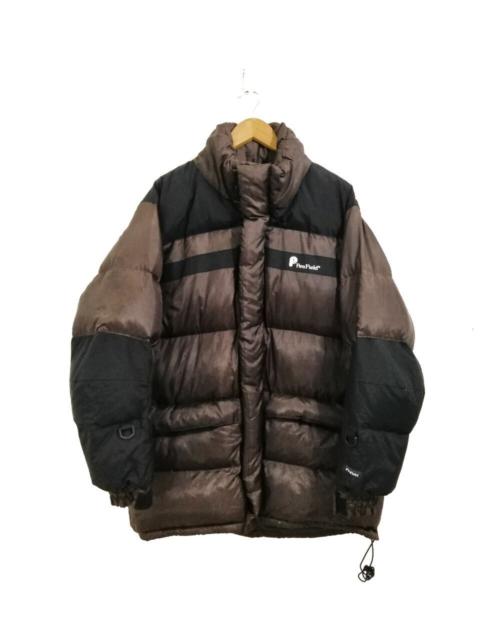 Other Designers Penfield Puffer Jacket Two Tone Color Oversized Design