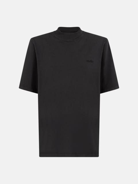 THE ATTICO FADED BLACK T-SHIRT