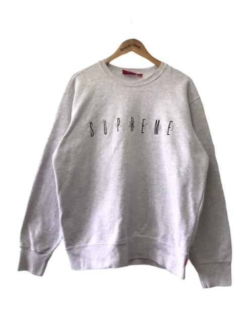 Supreme Fw19 Fuckyou Crewneck Ash Grey