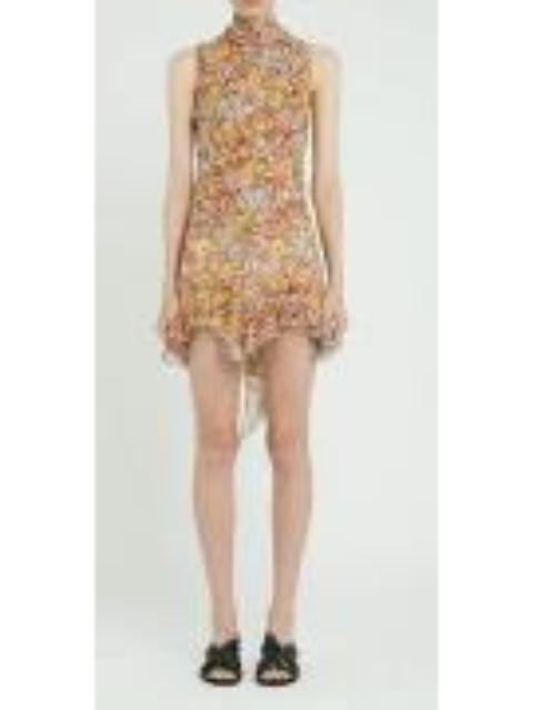 Stella McCartney Stella Mccartney Women Ultra Floral-Print Ruffled Dress