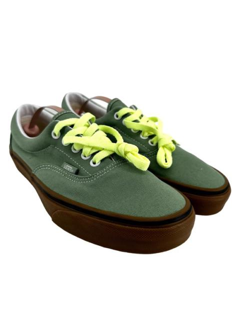 Vans Authentic Sneakers Skate Shoes Casual Skater Neon Strap Green M 7 W8.5