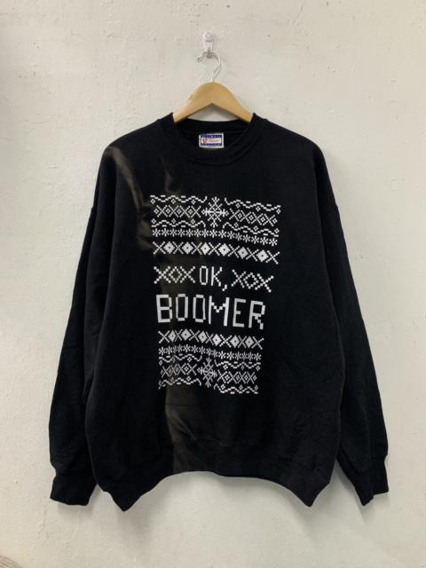 Other Designers Vintage Hanes Faded Black Printed