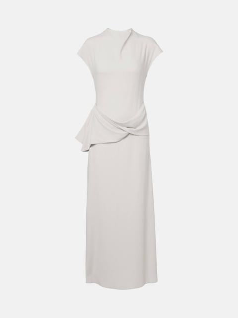TOVE Draped woven maxi dress