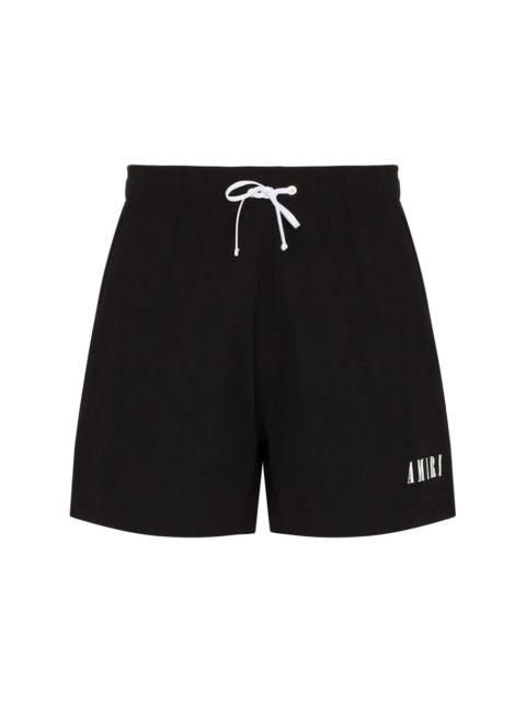 AMIRI AMIRI Logo Swim Shorts Black