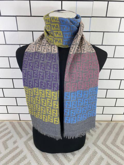 FENDI Fendi Monogram Multicolor Scarf / Neck Wear