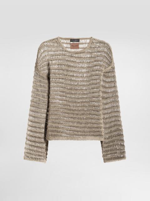 Dolce & Gabbana Cotton-linen pullover