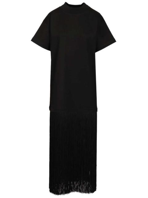 Alaïa Alaïa Women Cotton Jersey T-Shirt With Fringe