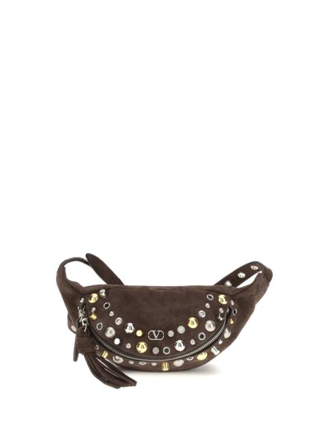Valentino Valentino Garavani Nellcôte Suede Fanny Pack