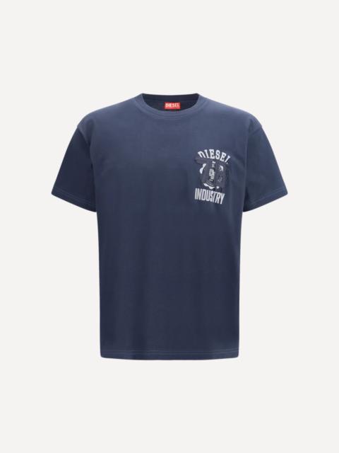 Diesel Short Sleeve Crewneck T-shirt