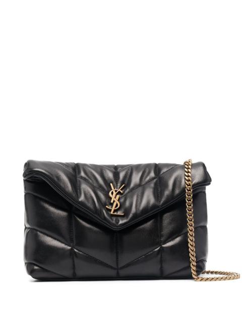 SAINT LAURENT Borsa "Loulou Puffer Toy Mini" In Pelle Di Agnello Women