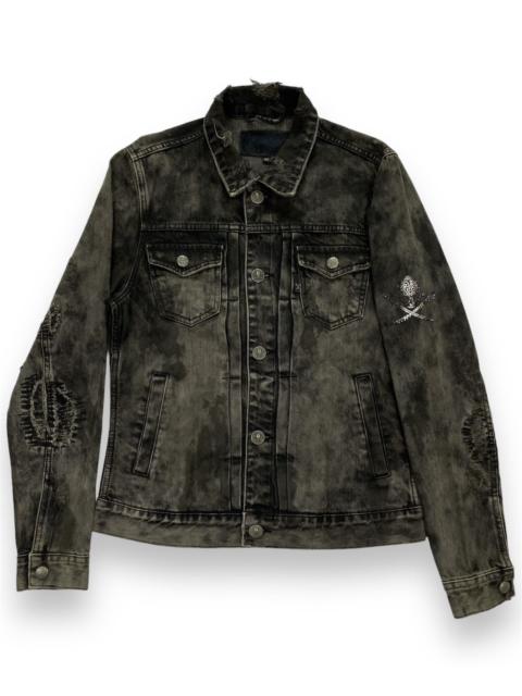 Roen Abordage Hiromu Takahara Distressed Denim Jacket