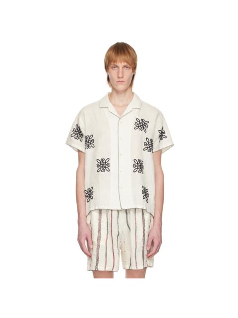 HARAGO Off-White Rabari Shirt