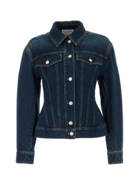 Alexander McQueen Alexander Mcqueen Women Denim Jacket