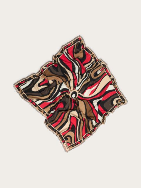 PUCCI MARMO PRINT PASHMINA