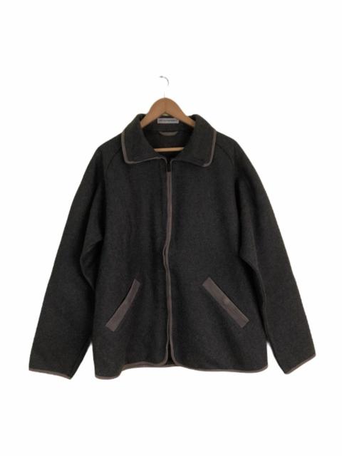 EMPORIO ARMANI 🔥VINTAGE WOOL ZIPPER JACKET EMPORIO ARMANI MADE IN ITALY