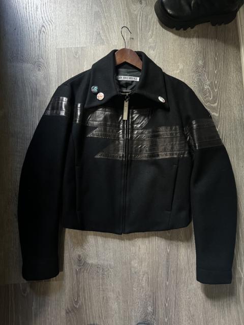 Dirk Bikkembergs Dirk Bikkemberg Cropped Racer Jacket