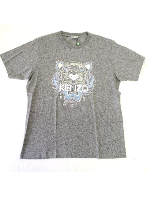 KENZO Kenzo Tiger Print Cotton T-shirt in Gray - L