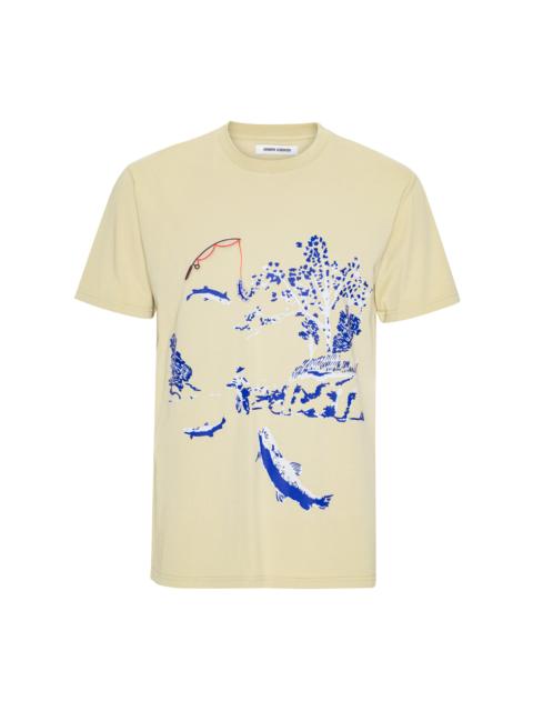 HENRIK VIBSKOV FISHING ROD TEE - MOJAVE