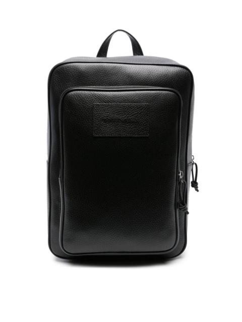 EMPORIO ARMANI Leather backpack