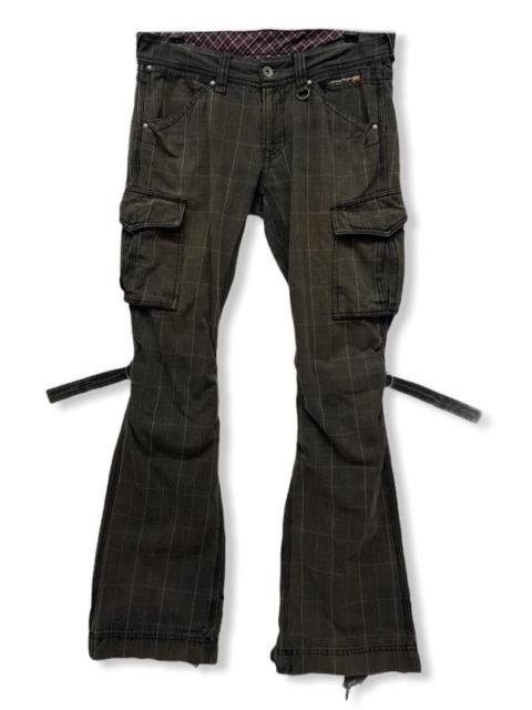 Other Designers Nicole Club - 🔥NICOLE Mudwash Sun Faded Thrash Leg Punk Bondage Cargo