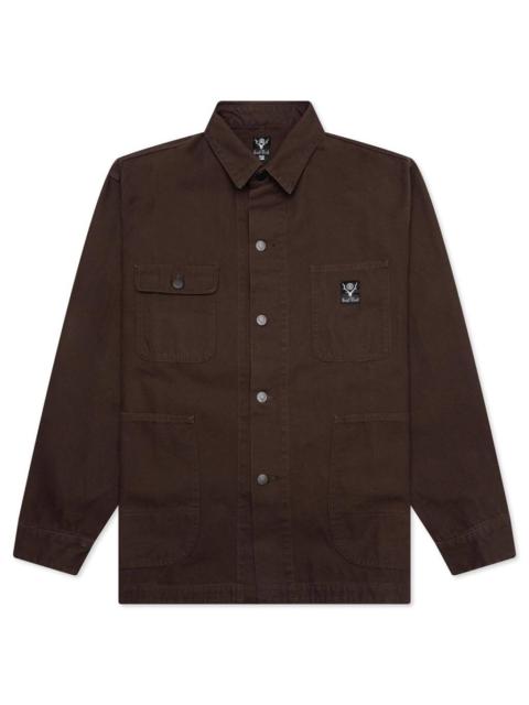 South2 West8 COVERALL - BROWN