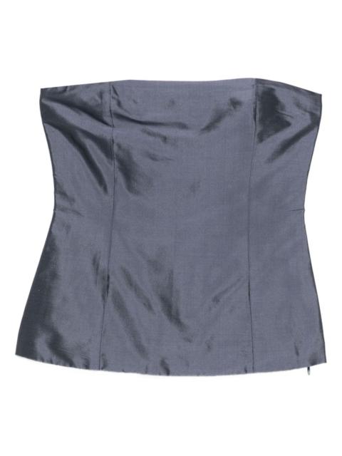 paloma wool panelled strapless top
