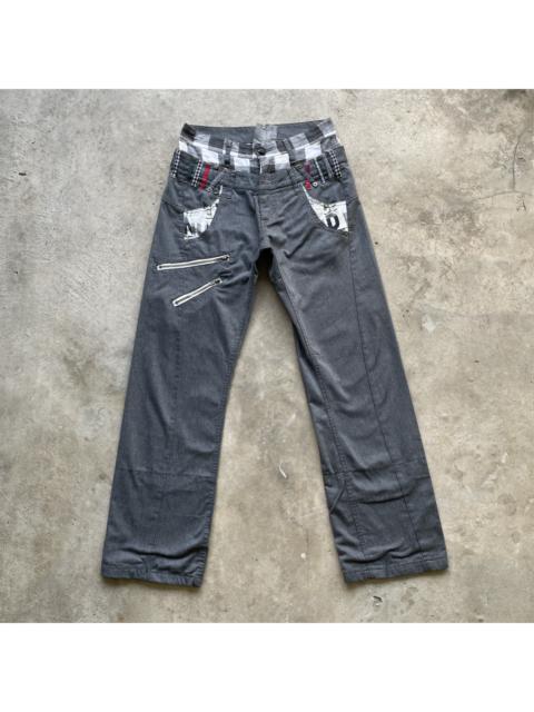 Other Designers Japanese Brand - Vintage Halham Double Waist Multipocket Trousers Pants JAPAN