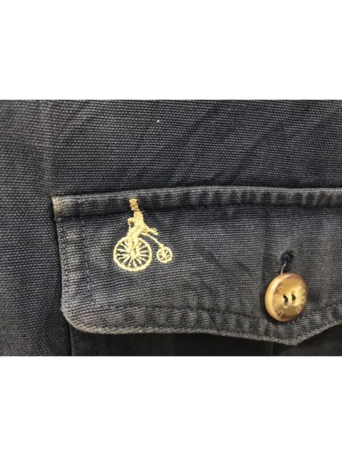 Other Designers Bean Pole - BEAN POLE DARK BLUE HIKING VEST JACKET