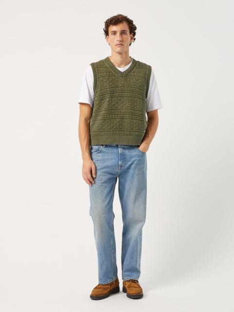 Corridor JACQUARD VEST - ARMY