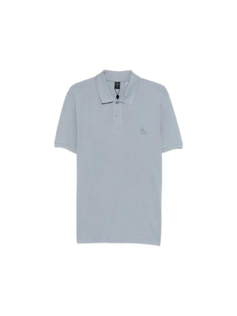 MOOSE KNUCKLES Moose Knuckles Blue Polo Shirts Men