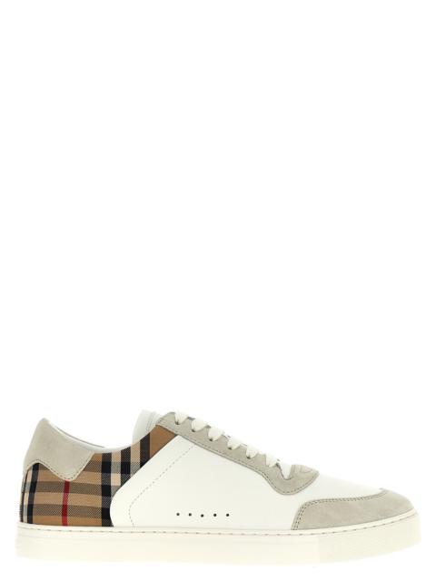 Burberry Burberry Men Check Sneakers