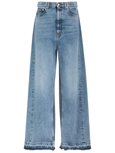 Stella McCartney Stella Mccartney Panelled Wide-leg Jeans