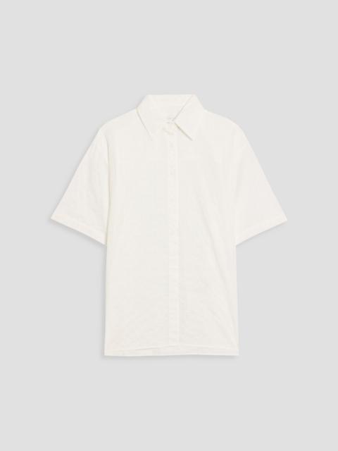 MATTEAU Embroidered cotton shirt