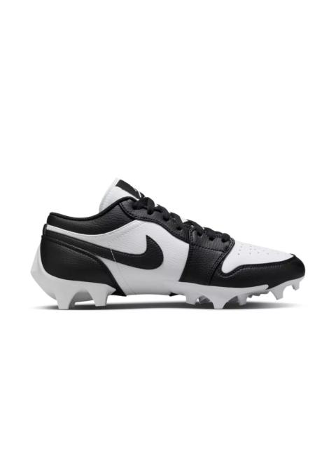 Jordan 1 Low TD "White/Black" Men's Football Cleat