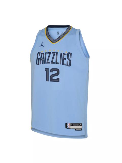 Jordan Youth Ja Morant Memphis Grizzlies 2023-2024 Game Jersey-Blue