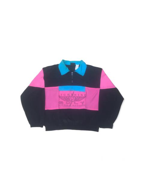 Other Designers vintage lightning bolt multicolor light jacket