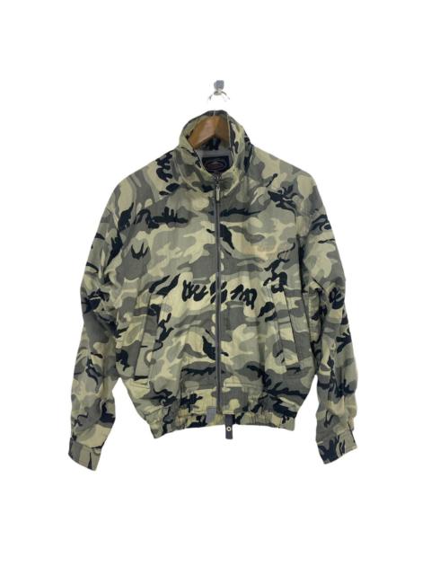 Other Designers Sports Specialties - Vintage Kushitani Windbreakers Jacket Camouflage Design