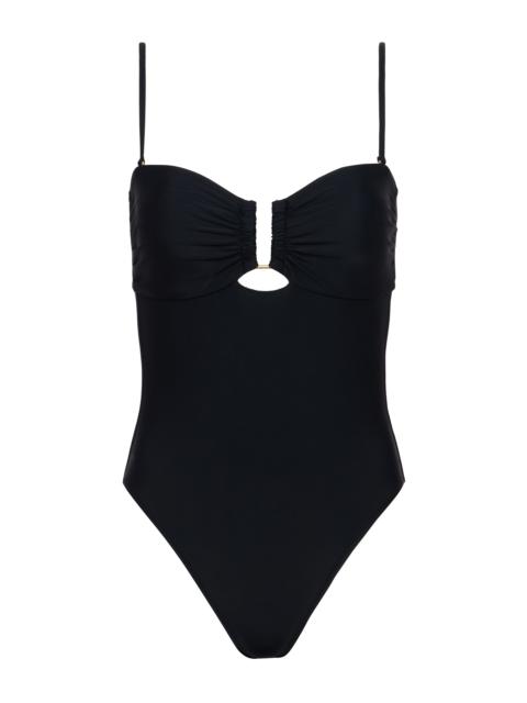 L'AGENCE Emelia Bandeau One-Piece Swimsuit