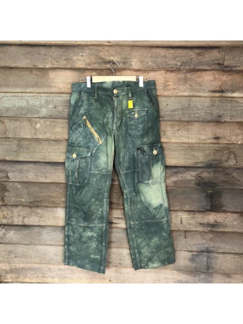 Other Designers Faded Glory - Free Gate faded Green multipocket Cargo Pants #3979