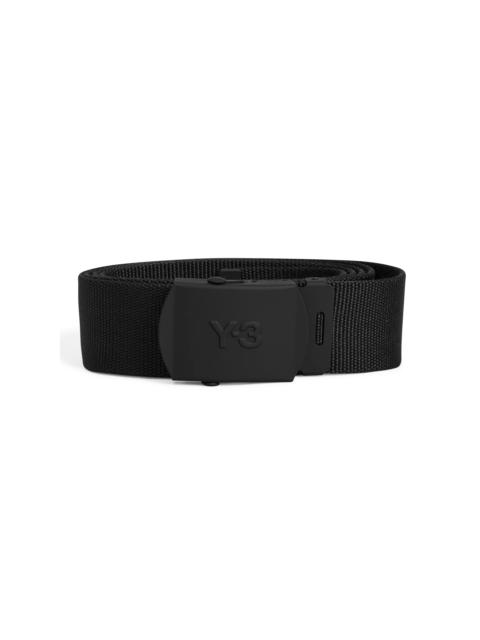 Y-3 Y-3 CLASSIC LOGO BELT – BLACK