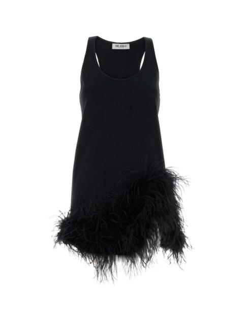 THE ATTICO The Attico Women Black Cotton Mini Dress