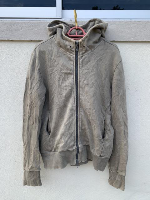 Other Designers Sun Faded Attachment Jacket Hoodie Riri Zipper Made in Japan
